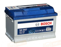 0092S40070 BOSCH 72 S4 Silver обратная полярность