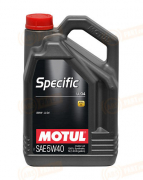 101274 MOTUL МАСЛО МОТОРНОЕ СИНТЕТИЧЕСКОЕ SPECIFIC LL-04 5W-40 (5л)