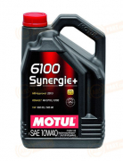 101491 MOTUL МАСЛО МОТОРНОЕ ПОЛУСИНТЕТИЧЕСКОЕ 6100 SYNERGIE+ 10W-40 (4л)