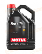 101575 MOTUL МАСЛО МОТОРНОЕ СИНТЕТИЧЕСКОЕ SPECIFIC VW-502.00-505.00-505.01 5W-40 (5л)