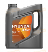 1041423 HYUNDAI XTeer Масло трансмиссионное Xteer Gear Oil-5 80W-90 LSD API GL-5 (4л)