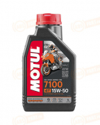 104298 MOTUL МАСЛО МОТОРНОЕ СИНТЕТИЧЕСКОЕ 7100 4T 15W-50 (1л)