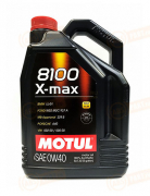 104533 MOTUL МАСЛО МОТОРНОЕ СИНТЕТИЧЕСКОЕ 8100 X-MAX 0W-40 (5л)