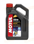 105892 MOTUL МАСЛО МОТОРНОЕ СИНТЕТИЧЕСКОЕ SNOWPOWER 4T 0W-40 (4л)