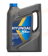 1061224 HYUNDAI XTeer Diesel Ultra C3 5W-30 ACEA C3, API SN, 100%SYNTH ETIC (6л)