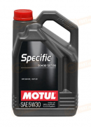 106375 MOTUL МАСЛО МОТОРНОЕ СИНТЕТИЧЕСКОЕ SPECIFIC 504.00-507.00 5W-30 (5л)