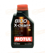 106376 MOTUL МАСЛО МОТОРНОЕ СИНТЕТИЧЕСКОЕ 8100 X-CLEAN+ 5W-30 (1л)