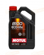 107252 MOTUL МАСЛО МОТОРНОЕ СИНТЕТИЧЕСКОЕ 8100 ECO-LITE 5W-30 (5л)