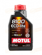 108534 MOTUL МАСЛО МОТОРНОЕ СИНТЕТИЧЕСКОЕ 8100 ECO-LITE 0W-20 (1л)