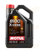 108946 MOTUL МАСЛО МОТОРНОЕ СИНТЕТИЧЕСКОЕ 8100 X-CESS 5W-30 (5л)