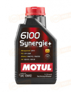 109463 MOTUL МАСЛО МОТОРНОЕ ПОЛУСИНТЕТИЧЕСКОЕ 6100 SYNERGIE+ 10W-40 (4л)