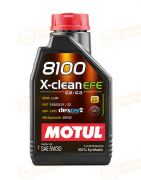 109470 MOTUL МАСЛО МОТОРНОЕ СИНТЕТИЧЕСКОЕ 8100 X-CLEAN EFE 5W-30 (1л)