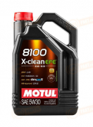 109471 MOTUL МАСЛО МОТОРНОЕ СИНТЕТИЧЕСКОЕ 8100 X-CLEAN EFE 5W-30 (5л)