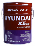 1120411 Трансмиссионная жидкость HYUNDAI Xteer ATF Multi-V LV (20л)