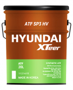 1121415 Трансмиссионная жидкость HYUNDAI XTeer ATF SP3 HV (20л)