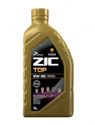132682 ZIC Масло моторное синтетическое TOP 5W-40 (1л)