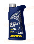 1400 MANNOL МАСЛО МОТОРНОЕ ПОЛУСИНТЕТИЧЕСКОЕ 4-TAKT PLUS 10W-40 (1л)