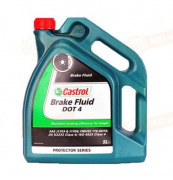 157D4E CASTROL ЖИДКОСТЬ ТОРМОЗНАЯ DOT 4 BRAKE FLUID (5л)