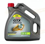 15A4E0 CASTROL МАСЛО МОТОРНОЕ ПОЛУСИНТЕТИЧЕСКОЕ GTX ULTRACLEAN 10W-40 (4л)