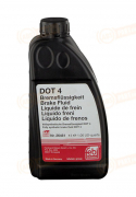 26461 FEBI ЖИДКОСТЬ ТОРМОЗНАЯ DOT 4 BRAKE FLUID (1л)