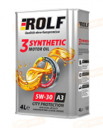 322549 ROLF МАСЛО МОТОРНОЕ СИНТЕТИЧЕСКОЕ 3-SYNTHETIC 5W-30 (4л)