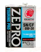 3615004 IDEMITSU ZEPRO TOURING PRO F-S SN CF 0W-30 (4л)