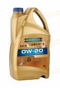 4014835718593 RAVENOL МАСЛО МОТОРНОЕ СИНТЕТИЧЕСКОЕ ECS ECOSYNTH 0W-20 (4л)