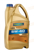 4014835848344 RAVENOL МАСЛО МОТОРНОЕ СИНТЕТИЧЕСКОЕ VEG 5W-40 (4л)