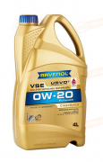 4014835862067 RAVENOL МАСЛО МОТОРНОЕ СИНТЕТИЧЕСКОЕ VSE 0W-20 (4л)