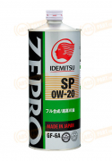 4250001 IDEMITSU ZEPRO ECO MEDALIST FS SP GF-6A 0W-20 (1л)