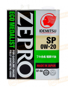 4250004 IDEMITSU ZEPRO ECO MEDALIST FS SP GF-6A 0W-20 (4л)