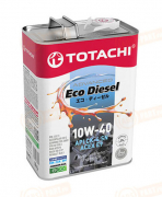 11206 TOTACHI МАСЛО МОТОРНОЕ ПОЛУСИНТЕТИЧЕСКОЕ ECO DIESEL 10W-40 (6л)