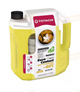 4589904923975 TOTACHI Жидкость охлаждающая NIRO EURO COOLANT OAT TECHNOLOGY жёлтая (2л)