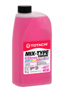 46801 TOTACHI Жидкость охлаждающая MIX-TYPE COOLANT G12evo PINK -40C розовая (1л)