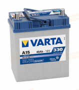 540127033 VARTA 40 Blue Dynamic прямая полярность