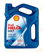 550046373 SHELL МАСЛО МОТОРНОЕ ПОЛУСИНТЕТИЧЕСКОЕ HELIX DIESEL HX7 10W-40 (4л)