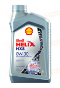 550050027 SHELL МАСЛО МОТОРНОЕ СИНТЕТИЧЕСКОЕ HELIX HX8 0W-30 (1л)