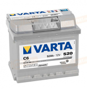 552401052 VARTA 52 Silver Dynamic обратная полярность