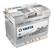 560901068 VARTA 60 Silver Dynamic AGM обратная полярность