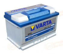 572409068 VARTA 72 Blue Dynamic обратная полярность