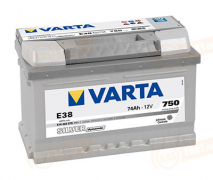 574402075 VARTA 74 Silver Dynamic обратная полярность