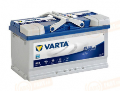 580500080 VARTA 80 Blue Dynamic EFB обратная полярность