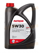 5W305LORIGINAL PATRON Масло моторное синтетическое 5W30 API SN, FORD WSS-M2C946-A (5л)