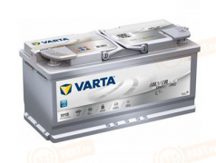 605901095 VARTA 105 Silver Dynamic AGM обратная полярность