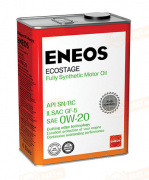 8801252022022 ENEOS МАСЛО МОТОРНОЕ СИНТЕТИЧЕСКОЕ ECOSTAGE SN 0W-20 (4л)