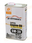 A00032061 AUTOBACS ENGINE OIL SYNTHETIC 5W-30 SN GF-5 (1л)