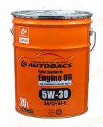 A01508402 AUTOBACS ENGINE OIL FS 5W-30 SN CF GF-5 (20л)