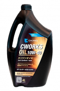 A130R4004 CWORKS Масло моторное CWORKS OIL 10W-40 полусинтетическое (4л)