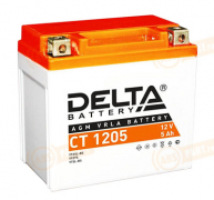 CT1205 DELTA Battery AGM 5 Ah обратная R+ 114x70x105 EN80 А