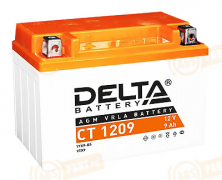 CT1209 DELTA Battery AGM 9 Ah прямая L+ 152x88x106 EN135 А